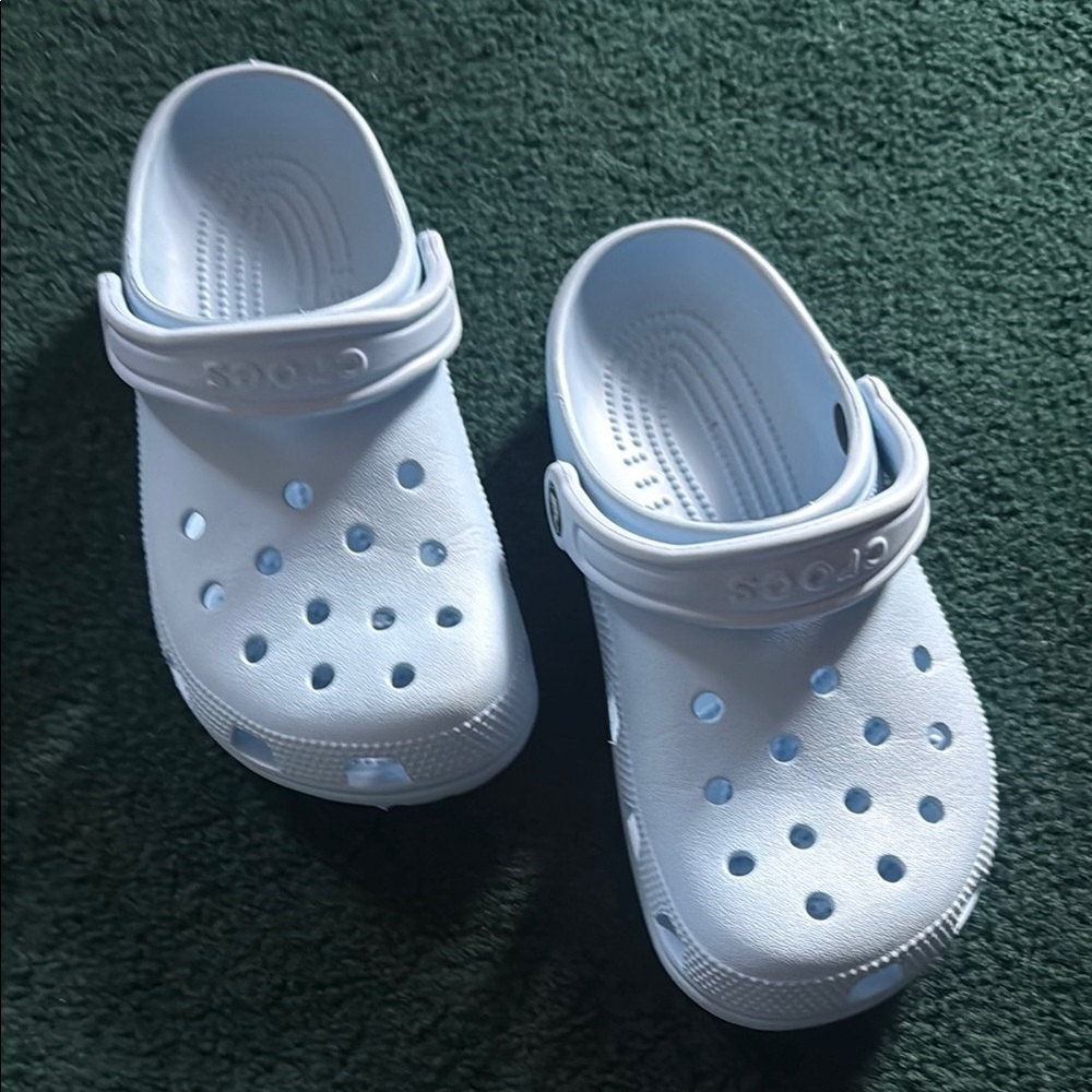 Crocs light blue Classic Clogs